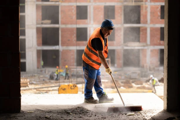 Limpeza pós obra comercial