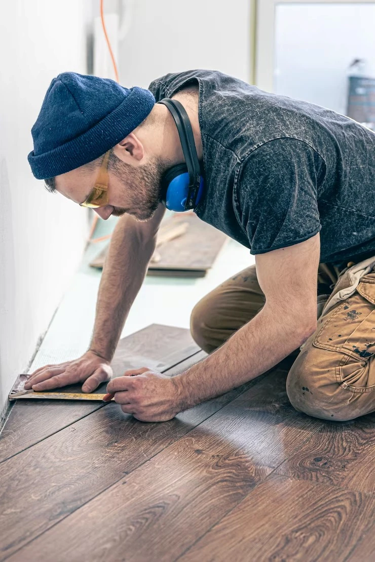 Revitalização de piso laminado